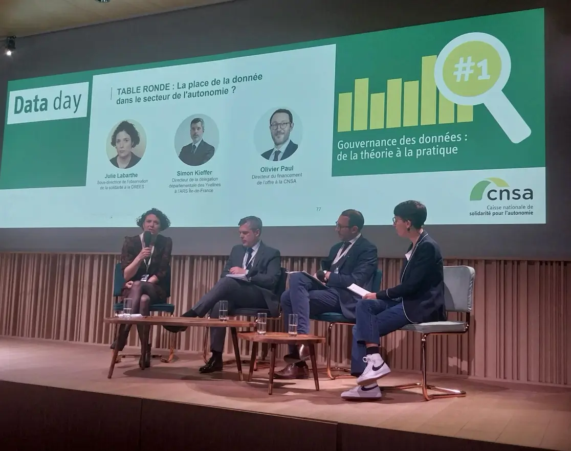La donnée au service des décisions — participants mobilisés